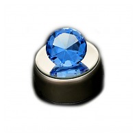 Кристалл синий 6 см